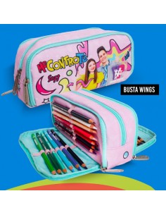 ASTUCCIO BUSTA WINGS ME CONTRO TE ROSA- POOL OVER
