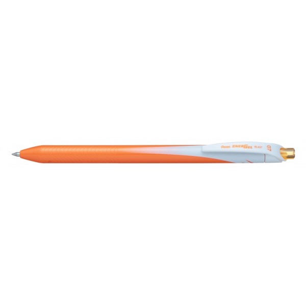 PENNA PENTEL ROLLER ENERGEL 0,7 A SCATTO ARANCIONE