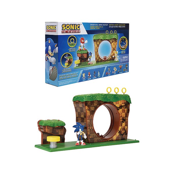 Sonic - Playset La Colina Verde (Green Hill Zone)