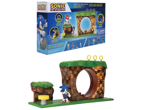 Sonic - Playset La Colina Verde (Green Hill Zone)