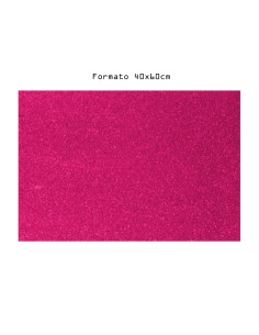 FOGLIO CARTA GOMMA EVA GLITTER fucsia fuxia 40X60