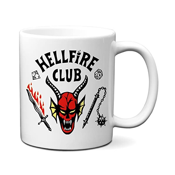 TAZZA HELLFIRE CLUB STRANGER THINGS