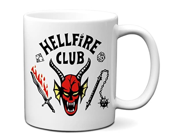 TAZZA HELLFIRE CLUB STRANGER THINGS