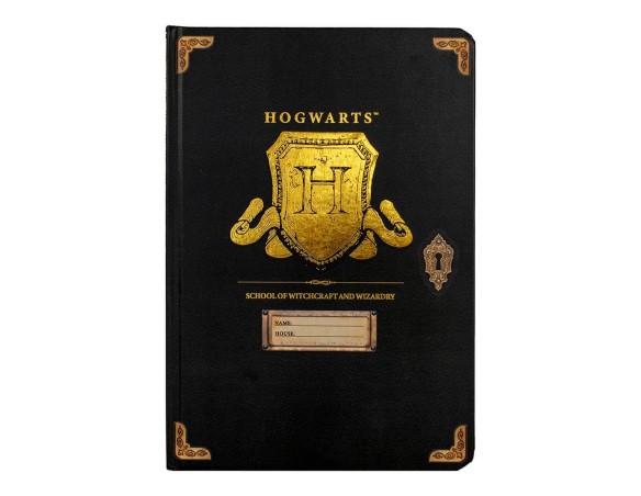 Harry Potter | Notebook Harry Potter Agenda A5 Hogwarts Shield Blue Sky Studios