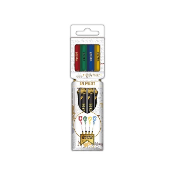 PENNE HARRY POTTER GEL PENS 4-PACKS CASE