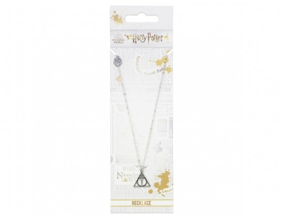 Harry Potter Pendant & Collana Doni Della Morte (silver Plated) CarAT Harry Potter