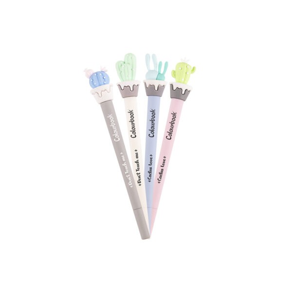Penna Cactus Pen scrive blu