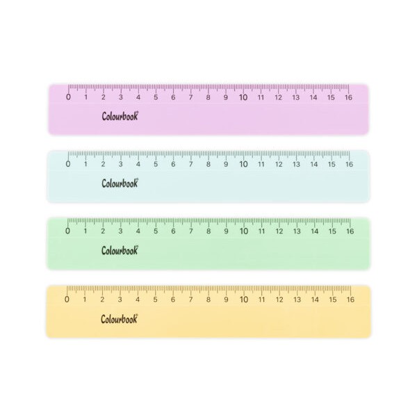 Righello 16cm Pastel ( 187 ) colourbook