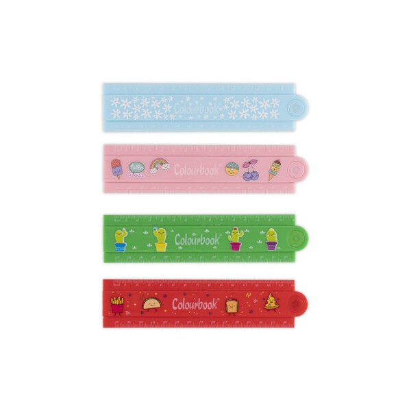 Righello pieghevole colourbook 15 - 30 CM