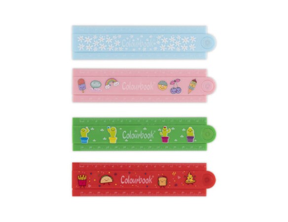 Righello pieghevole colourbook 15 - 30 CM