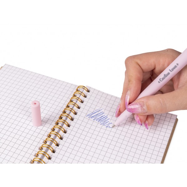 Penna Cactus Pen scrive blu