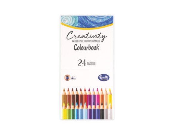 Pastelli Artist Grade Creativity – 24 colori colourbook