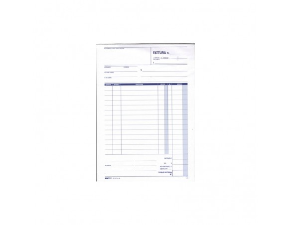 FATTURE AD UN ALIQUOTA DUPLICE COPIA 23 x 15 E 5274 A