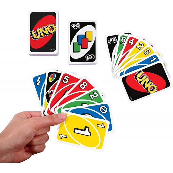 CARTE UNO MATTEL GIOCO CARTE