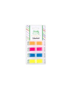 Notes adesivi Stickly Pop Up Flags – 12x45mm COLOURBOOK