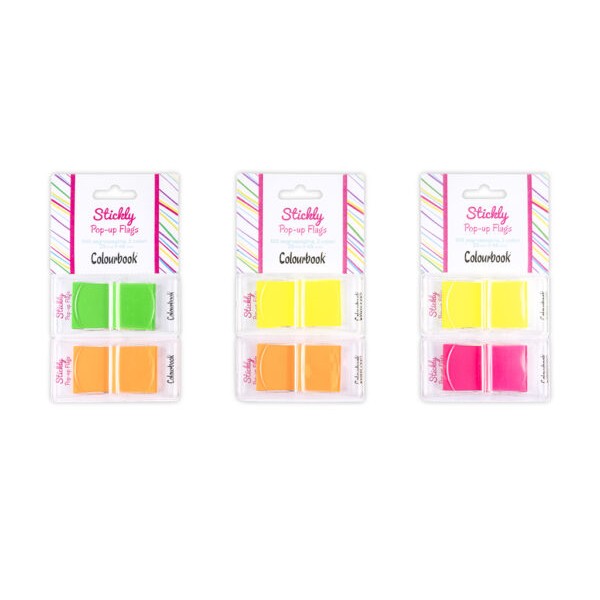 Notes adesivi Stickly Pop Up Flags – 25x45mm