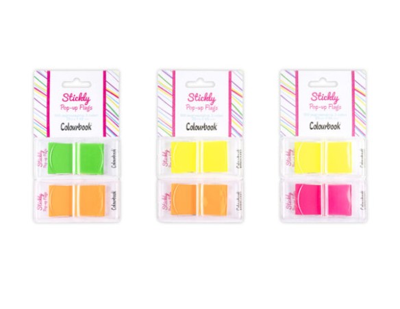 Notes adesivi Stickly Pop Up Flags – 25x45mm