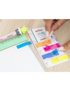 Notes adesivi Stickly Pop Up Flags – 12x45mm COLOURBOOK 2