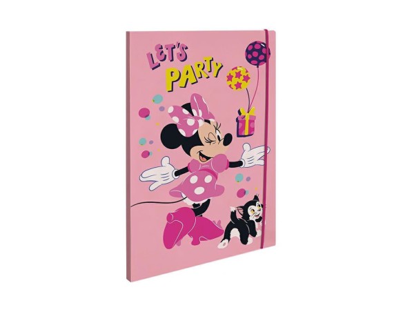 CARTELLINA CON ELASTICO MINNIE 1 CM