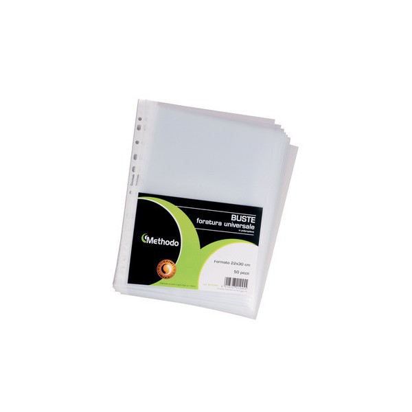 Buste Plastica foratura universale 22X30 6/010...
