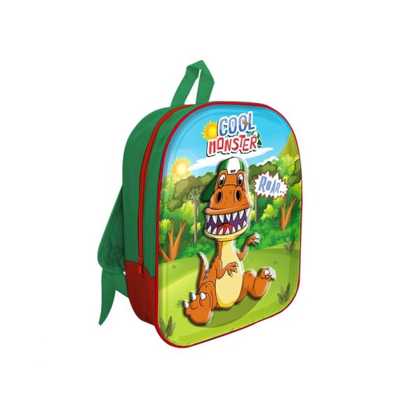 ZAINETTO ZAINO ASILO DINOSAURI ASILO 3D
