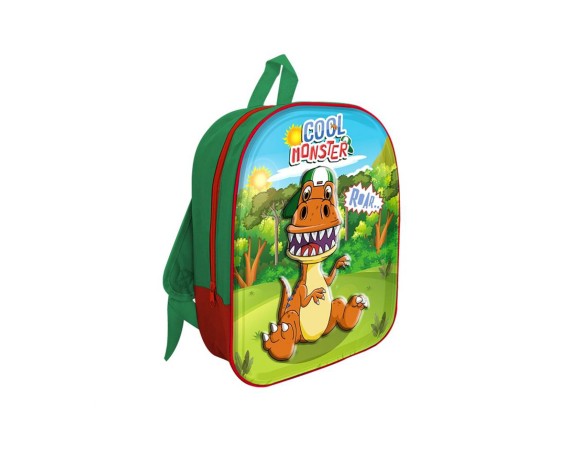 ZAINETTO ZAINO ASILO DINOSAURI ASILO 3D