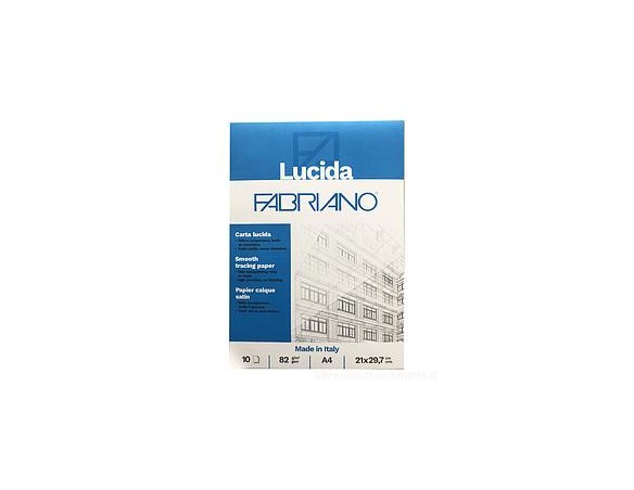 BLOCCO CARTA LUCIDA A4 FABRIANO