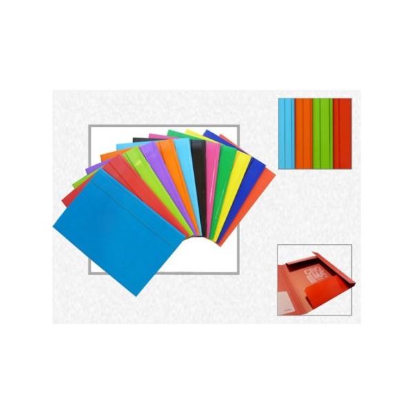 Cartellina con elastico Cromata 18x24 cm - A5...