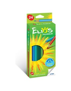 COLORI PASTELLO TRIANGOLARI ELIOS PASTELLI TRIANGULAR 24PZ