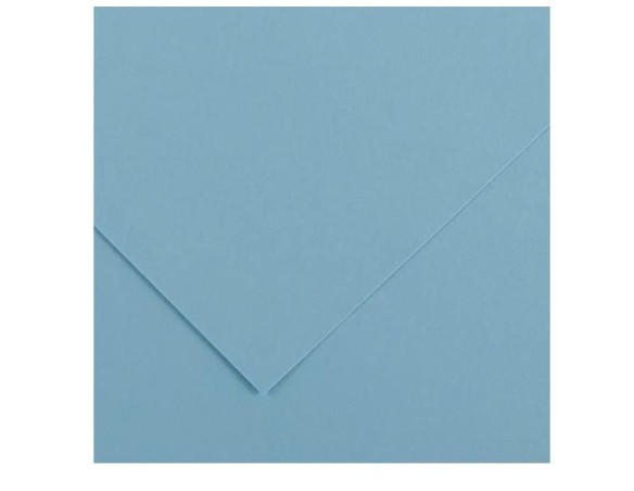 Risma Canson Carta Colorata A4 185Gr 50Ff AZZURRO CELESTE VIVO