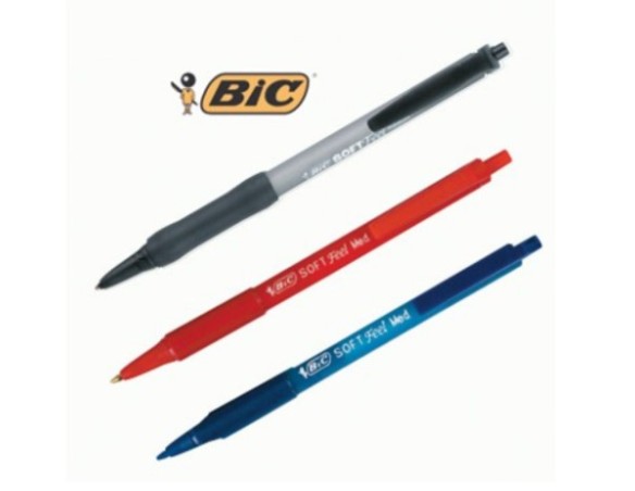 PENNA BIC SOFT FEEL SCATTO BLU (COLORE BLU)