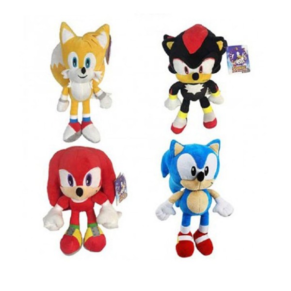 PELUCHE SONIC + AMICI CM 30 4 ASS 311603