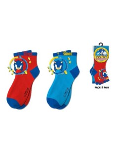 CALZE CALZINI CORTI SONIC 40002 ( 2 paia )