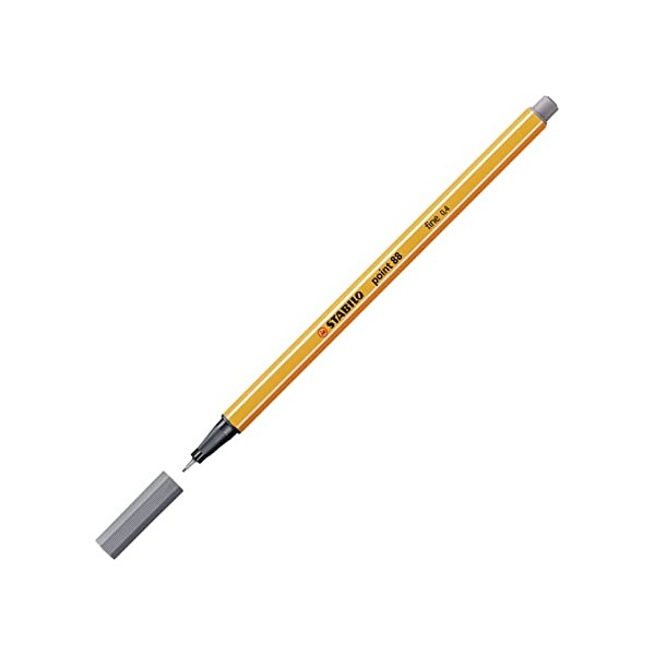 PENNA PENNARELLO STABILO PEN 88 GRIGIO SCURO