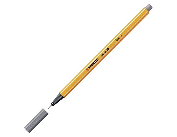 PENNA PENNARELLO STABILO PEN 88 GRIGIO SCURO