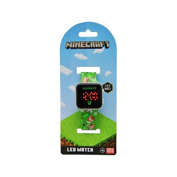 Minecraft | Orologio da Polso Led Minecraft...