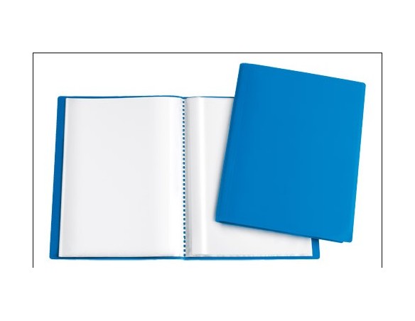 PORTALISTINO DA 60 FOGLI BUSTE BLU OPAK 22X30