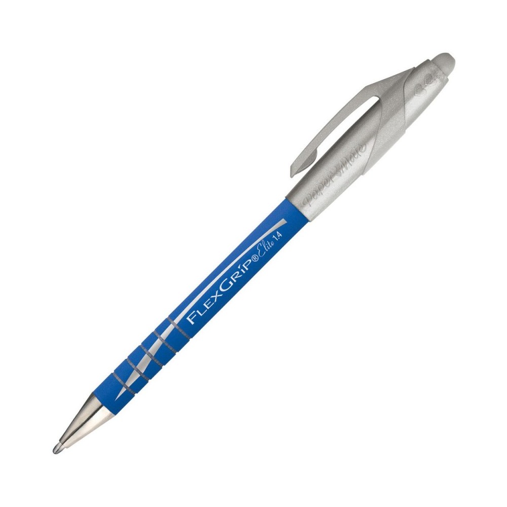 PENNA SFERA SCATTO FLEXGRIP ELITE 1 4 PAPER MATE BLU PENNA SFERA SCATTO FLEXGRIP ELITE 1 4 PAPER MATE BLU
