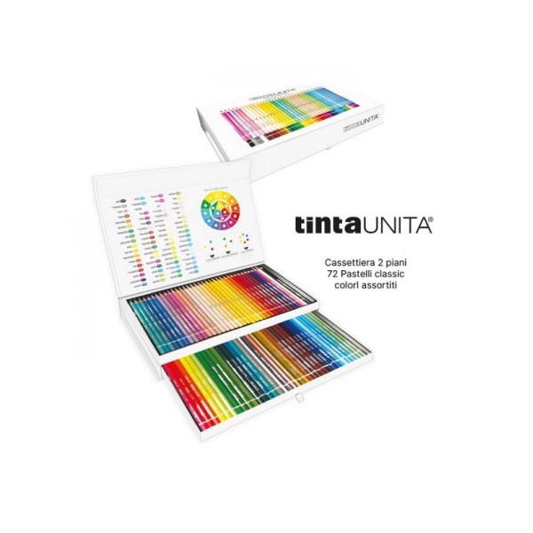 Cassettiera 72 pezzi Pastelli Mina 4.0