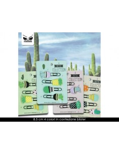SET 4 SEGNALIBRO MAXI GRAFFETTA CACTUS COD. ST4767