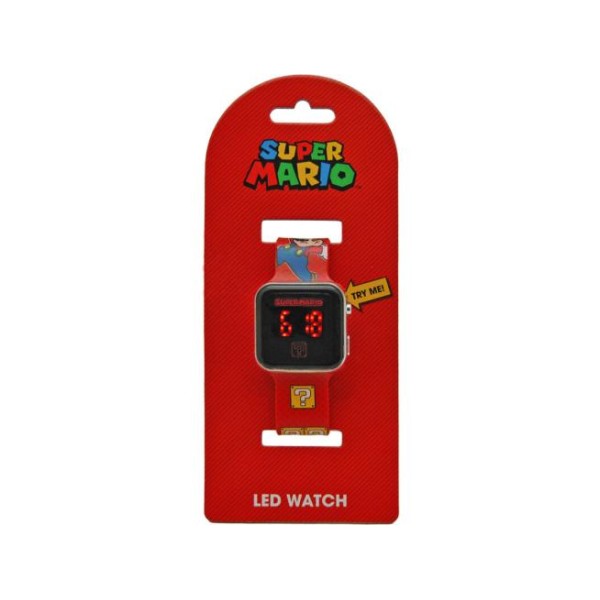 Orologio da Polso Led Super Mario supermario...