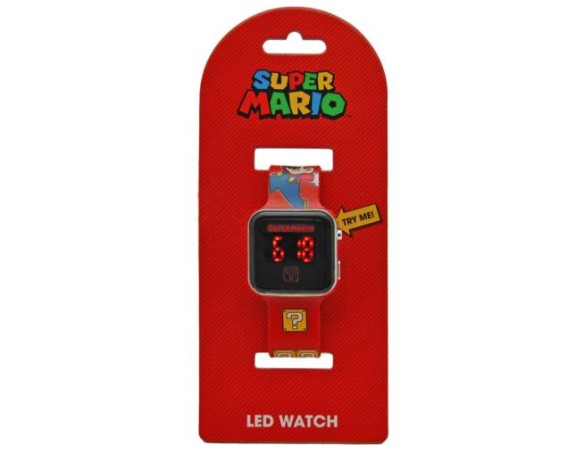 Orologio da Polso Led Super Mario supermario Bambino Bimbo
