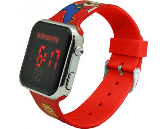 Orologio da Polso Led Super Mario supermario Bambino Bimbo