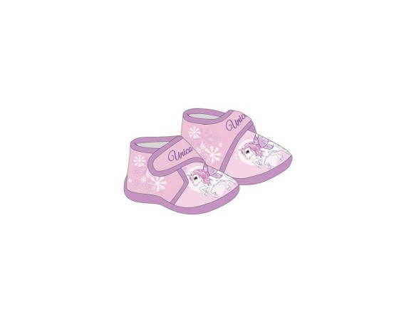 PANTOFOLA UNICORNO BIMBA CHIUSA DAL 22 AL 27 FPP7766 A STRAPPO
