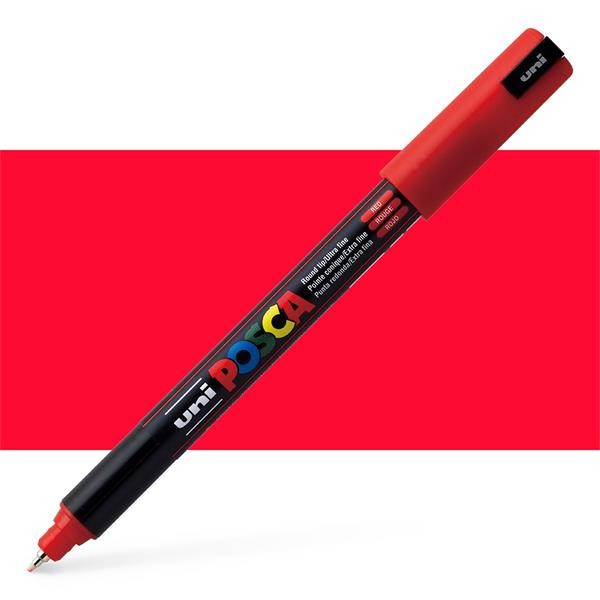 PENNARELLO UNI POSCA MM.0,7 ROSSO PC-1MR...