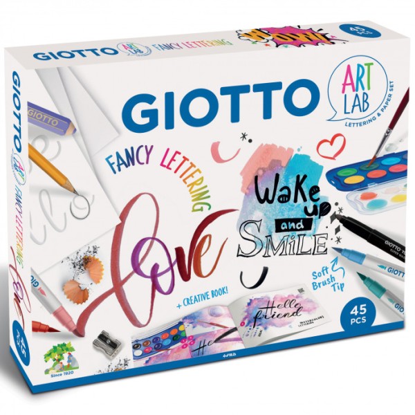 GIOCO CREATIVO GIOTTO ART LAB FANCY LETTERING FILA