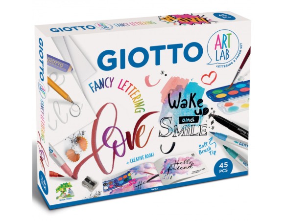 GIOCO CREATIVO GIOTTO ART LAB FANCY LETTERING FILA