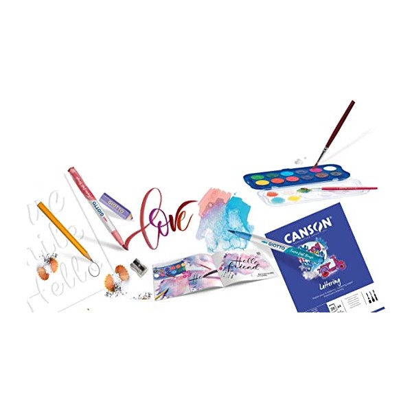 GIOCO CREATIVO GIOTTO ART LAB FANCY LETTERING FILA