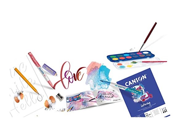 GIOCO CREATIVO GIOTTO ART LAB FANCY LETTERING FILA
