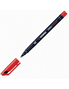 PENNARELLO INDELEBILE STABILO M UNIVERSALE ROSSO